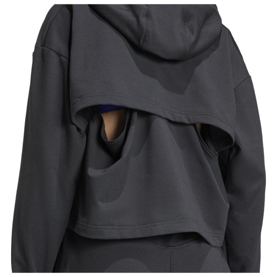 Adidas Γυναικείο φούτερ Power Loose Fit Back-Ventilation Hoodie